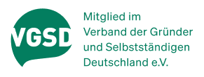 Logo des V G S D Verband fr Grnder und Selbststndigen Deutschland e V